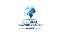 The logo for the global awards 2024 winner showcasing excellence in loft insulation.